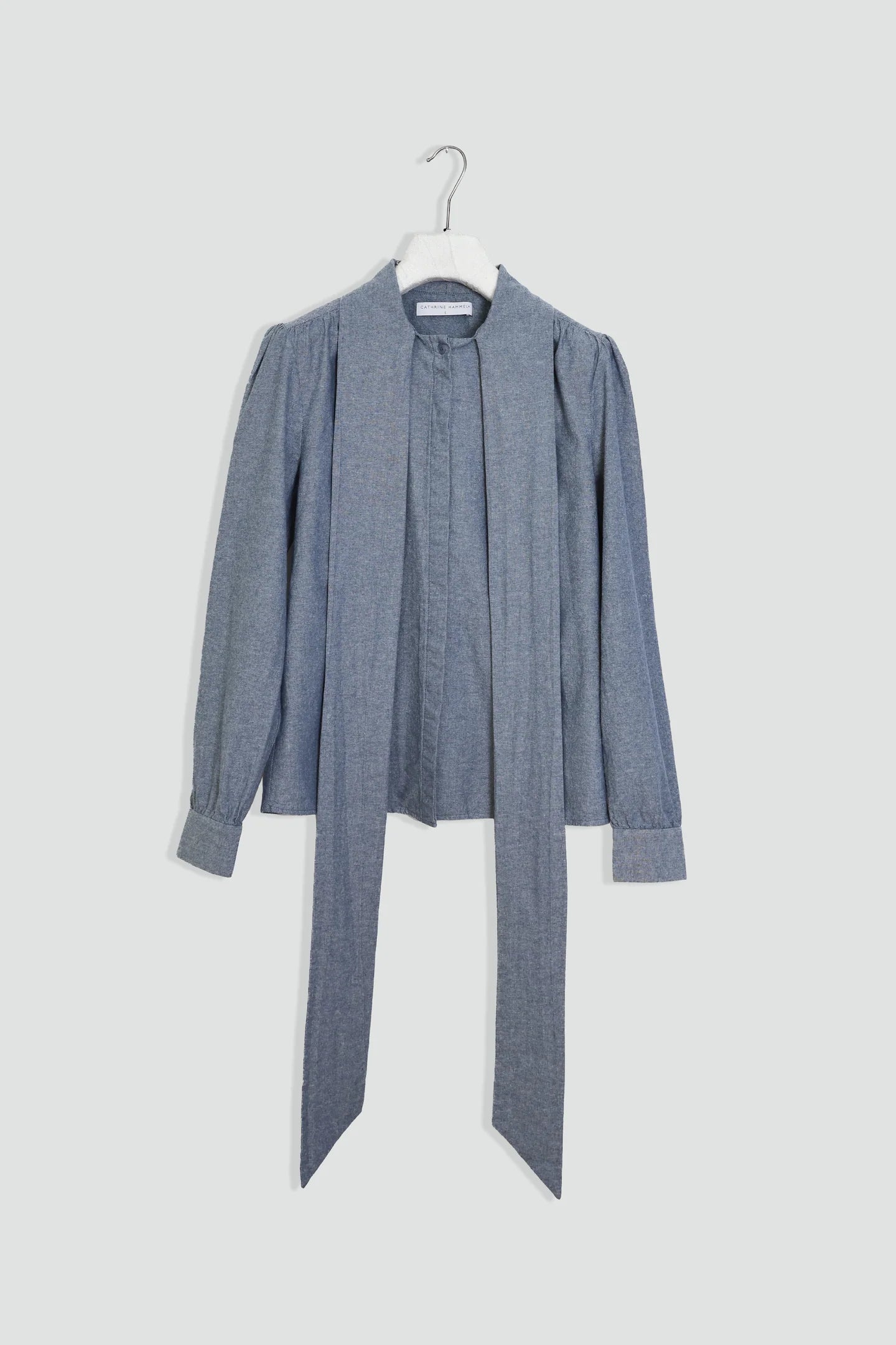 Linen blouse with bow, Cathrine Hammel