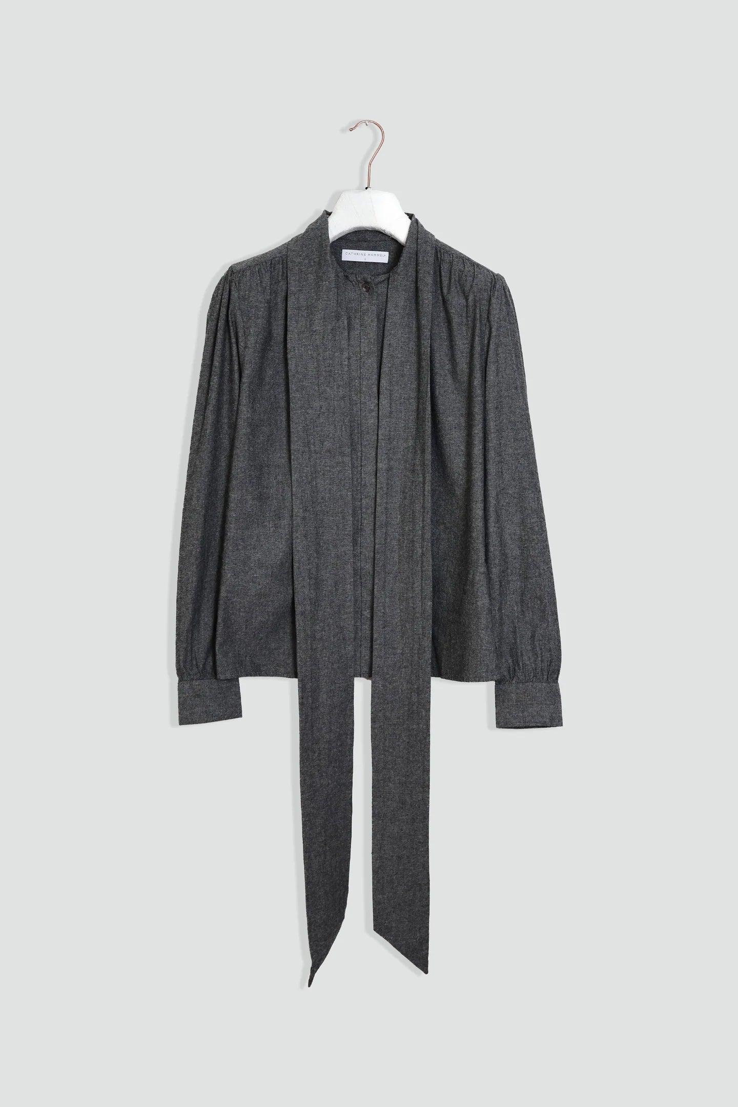 Linen blouse with bow, Cathrine Hammel