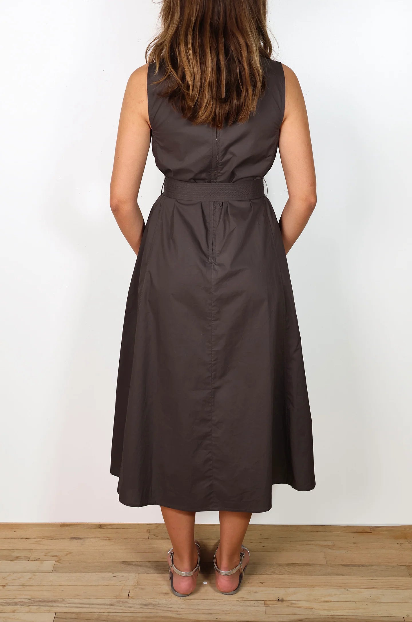 Poplin sleveless dress, Cathrine Hammel