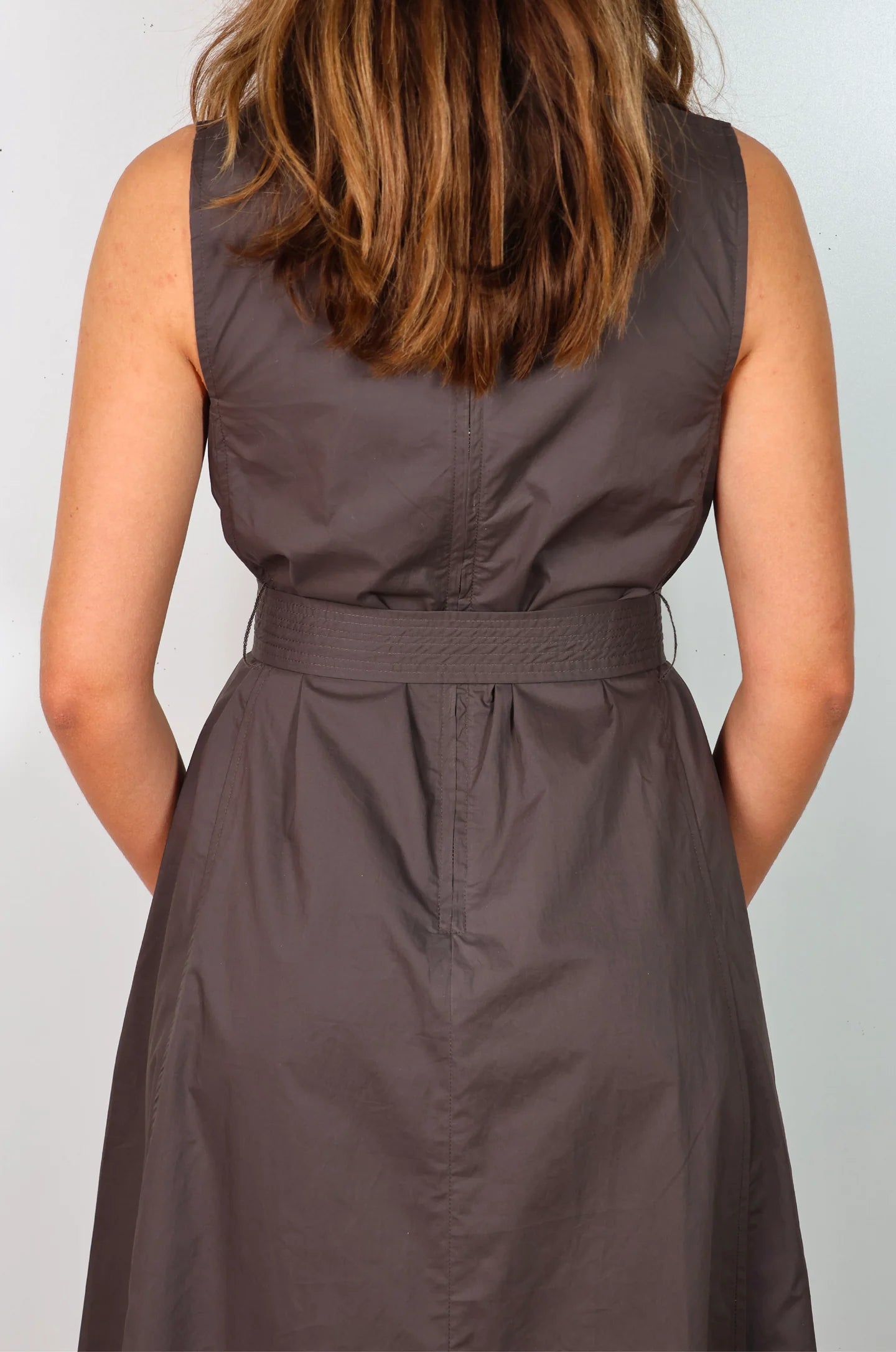 Poplin sleveless dress, Cathrine Hammel