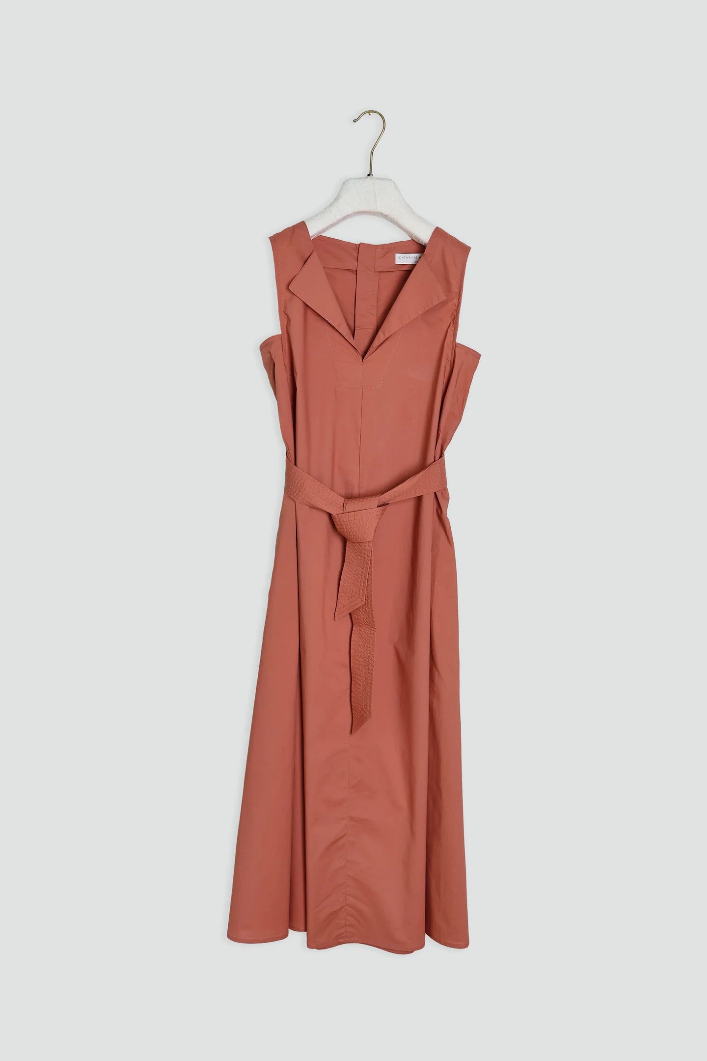 Poplin sleveless dress, Cathrine Hammel