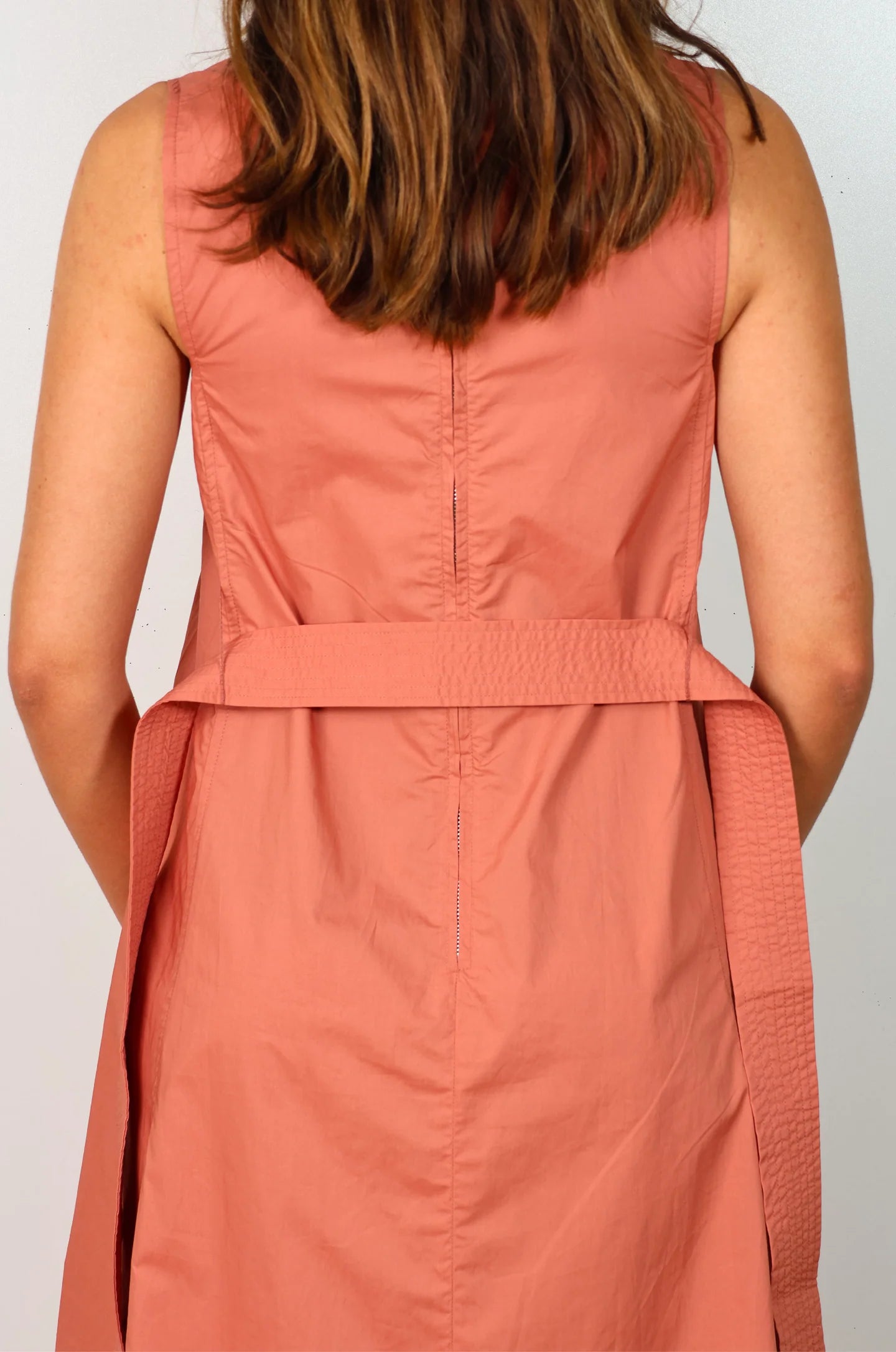 Poplin sleveless dress, Cathrine Hammel